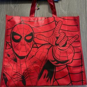 Red Spider-Man Tote Bag